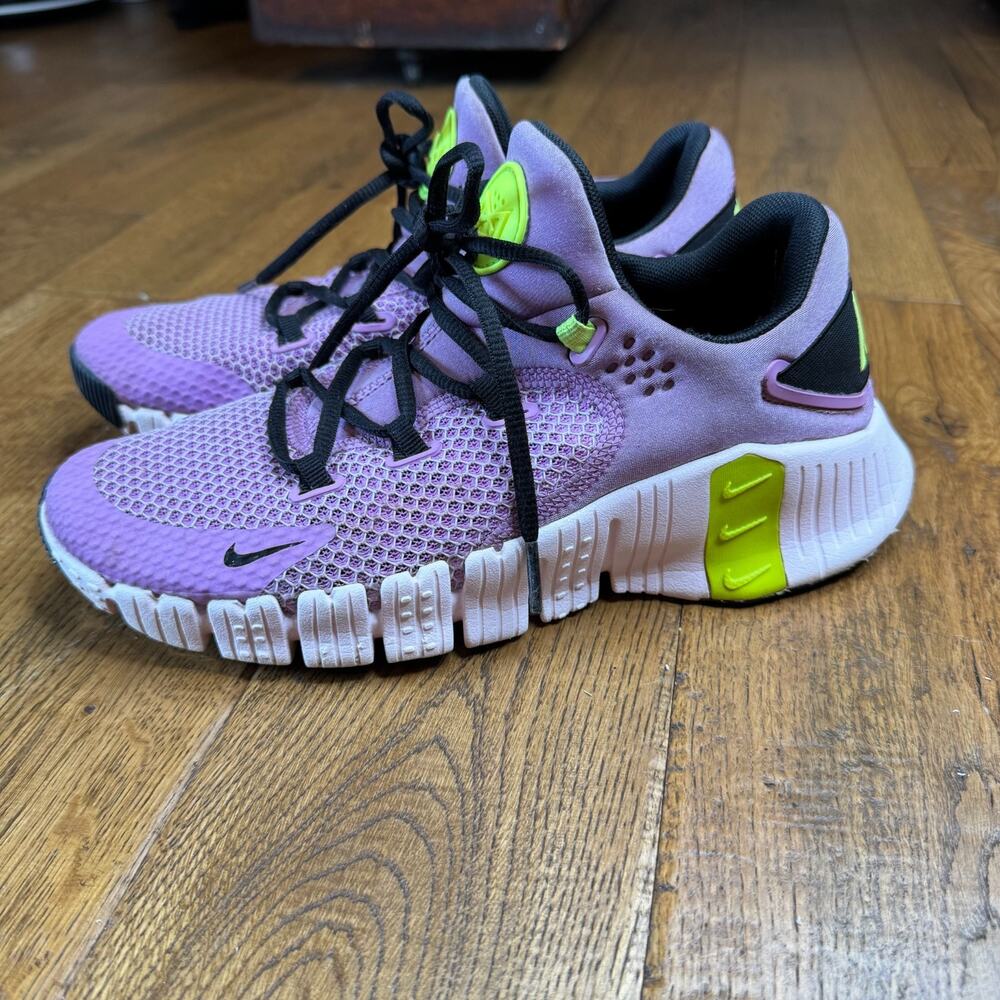Nike Free Metcon 5 Shoes Womens Size 8.5 Purple Training Sneakers CZ0596-501 - Picture 2 of 8